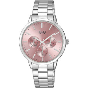 Дамски часовник с метална верижка Q&Q MULTI-DIAL - A04A-002PY
