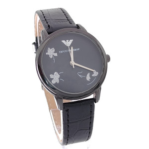 Дамски часовник марков черен Emporio Armani