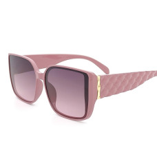 Дамски слънчеви очила големи квадратни в розово