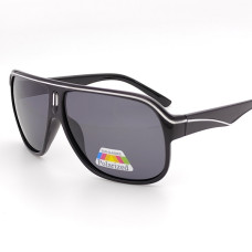 Мъжки слънчеви очила реплика Carrera-тип масла ,черни Polaroid